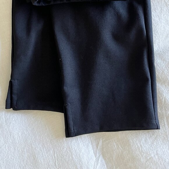 Garnet Hill Pull-On Black Pants Size 8 - Picture 13 of 13
